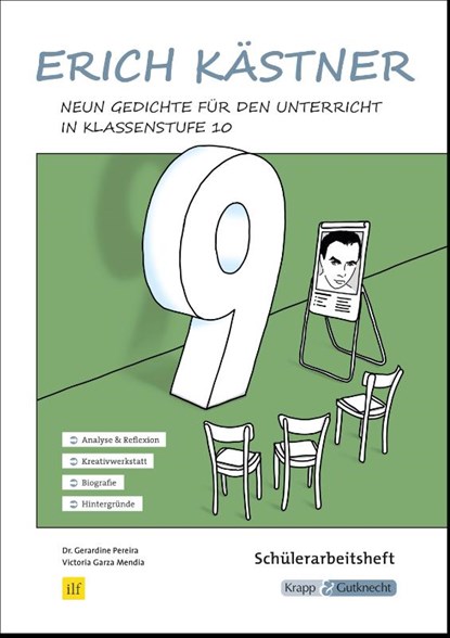Erich Kästner - Neun Gedichte im Unterricht - Schülerarbeitsheft, Victoria Garza Mendia ; Gerardine M. Pereira - Gebonden - 9783946482628