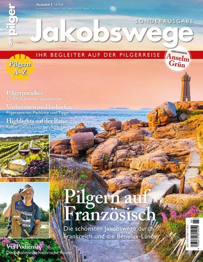 Jakobswege - Pilgern auf Französisch, Redaktion von "der pilger - Magazin für die Reise durchs Leben" - Paperback - 9783946777380