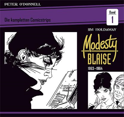 Modesty Blaise: Die kompletten Comicstrips / Band 1 1963 - 1964, Peter O'Donnell - Gebonden - 9783946842750