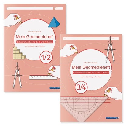 Mein Geometrieheft 1/2 und 3/4 im Set, Katrin Langhans - Paperback - 9783946904649