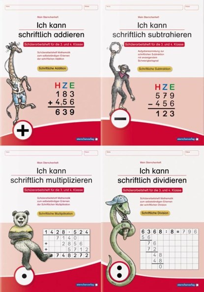 Ich kann schriftlich addieren, subtrahieren, multiplizieren und dividieren im Set, Katrin Langhans - Paperback - 9783946904670