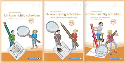 Mein Lupenschreibheft 1 bis 3 im Set - Ich kann richtig schreiben, Katrin Langhans - Paperback - 9783946904977