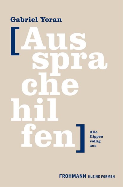 Aussprachehilfen, Gabriel Yoran - Gebonden - 9783947047345