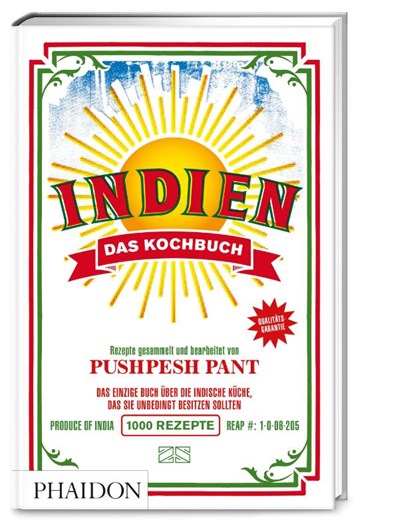 Indien - Das Kochbuch, Pushpesh Pant - Gebonden - 9783947426218