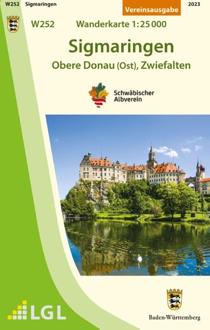 Sigmaringen - Obere Donau (Ost), Zwiefalten. Wanderkarte 1:25.000, Schwäbischer Albverein e. V. - Gebonden - 9783947486120