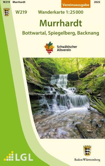W219 Murrhardt - Bottwartal, Spiegelberg, Backnang, Schwäbischer Albverein e. V. - Gebonden - 9783947486229