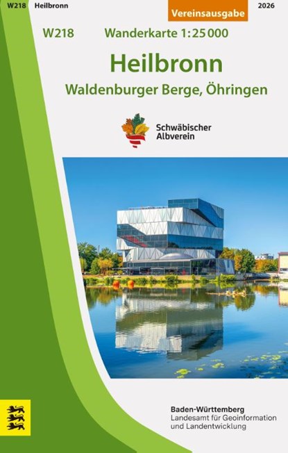 W218 Heilbronn - Waldenburger Berge, Öhringen, Schwäbischer Albverein e. V. - Gebonden - 9783947486250