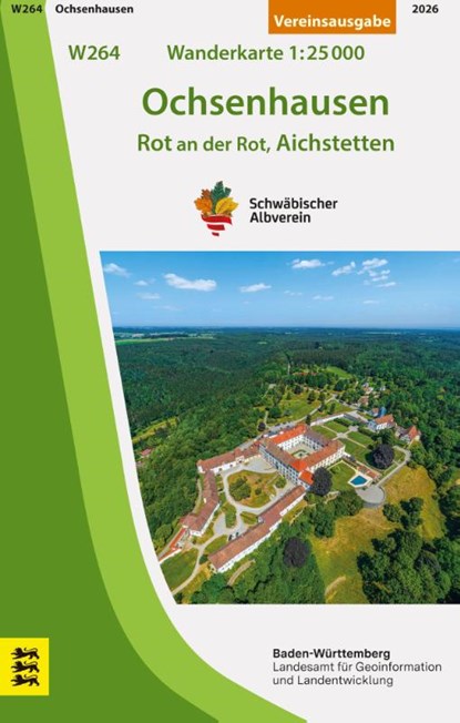 W264 Ochsenhausen - Rot an der Rot, Aichstetten, Schwäbischer Albverein e. V. - Gebonden - 9783947486274
