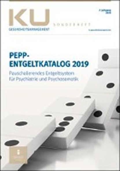 PEPP-Entgeltkatalog 2019, InEK Institut für das Entgeltsystem im Krankenhaus GmbH - Paperback - 9783947566563