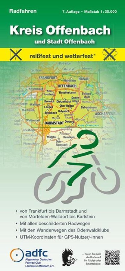 Radfahren - Kreis Offenbach und Stadt Offenbach, Michael Messer - Gebonden - 9783947593392