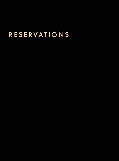 Reservations Book, Pilvi Paper - Gebonden - 9783947808663