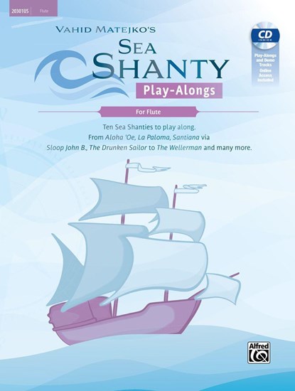 Sea Shanty Play-Alongs for Flute, Vahid Matejko - Overig - 9783947998494