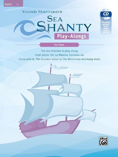 Sea Shanty Play-Alongs for Flute, Vahid Matejko - Paperback - 9783947998494