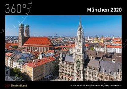 360° Deutschland - München Kalender 2020, FREI,  Franz Marc - Paperback - 9783948097714