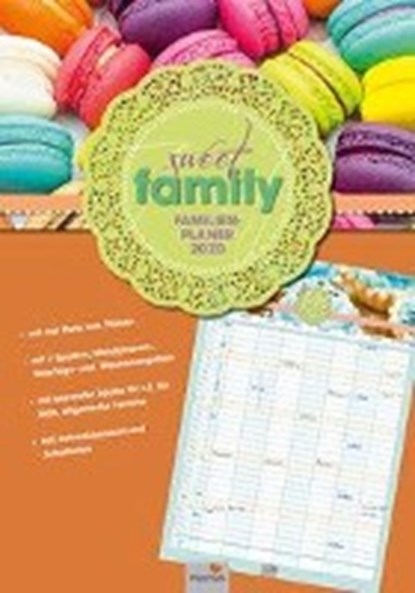 PLANER "SWEET FAMILY" Kalender 2020, PHOTON-Verlag - Paperback - 9783948112011