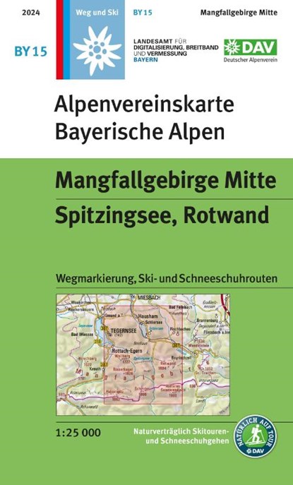 Mangfallgebirge Mitte, Spitzingsee, Rotwand, Deutscher Alpenverein - Gebonden - 9783948256258