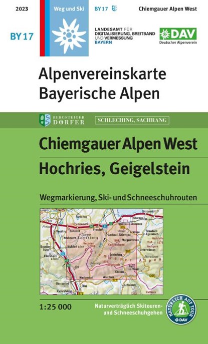 Chiemgauer Alpen West weg+ski Hochries, Geigelstein, niet bekend - Overig - 9783948256265