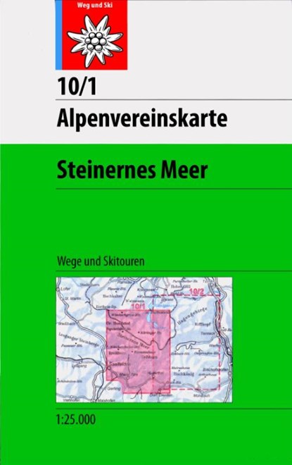 Steinernes Meer walk+ski, Deutscher Alpenverein - Gebonden - 9783948256418