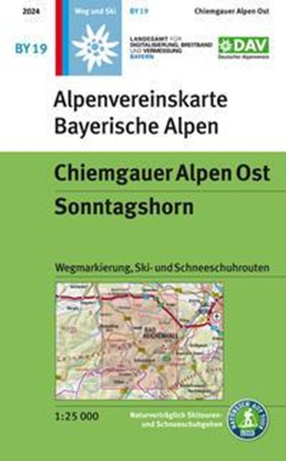 Chiemgauer Alpen Ost, Sonntagshorn, Deutscher Alpenverein - Gebonden - 9783948256449