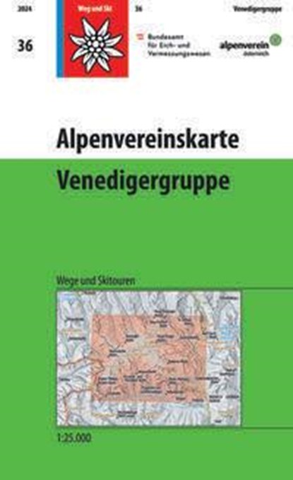 Venedigergruppe, Österreichischer Alpenverein - Gebonden - 9783948256487