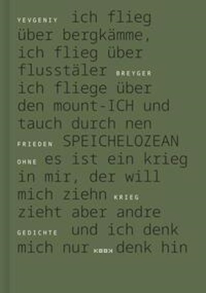 Frieden ohne Krieg, Breyger Yevgeniy - Gebonden - 9783948336189