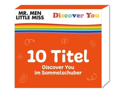 Mr. Men Little Miss Discover You: 10 Titel im Schuber, Roger Hargreaves - Paperback - 9783948410957
