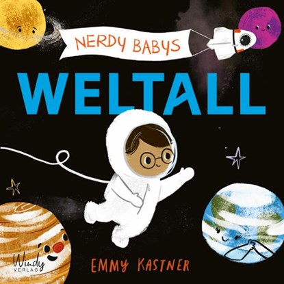Nerdy Babys - Weltall, Emmy Kastner - Gebonden - 9783948417208