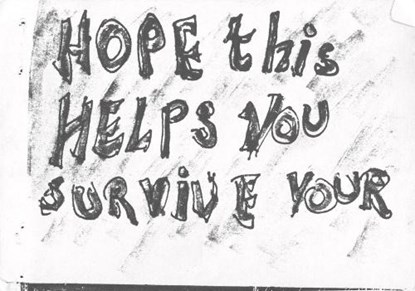 Hope This Helps You Survive Your Gallery Visit, niet bekend - Paperback - 9783948546397