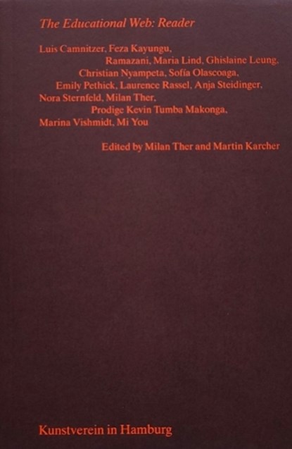 The Educational Web Reader, niet bekend - Paperback - 9783948546434