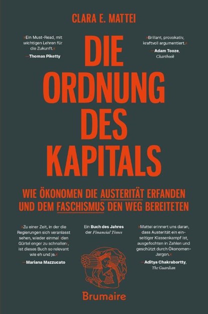 Die Ordnung des Kapitals, Clara E. Mattei - Paperback - 9783948608569