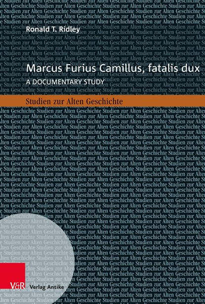 Marcus Furius Camillus, fatalis dux, Ronald T. Ridley - Gebonden - 9783949189814