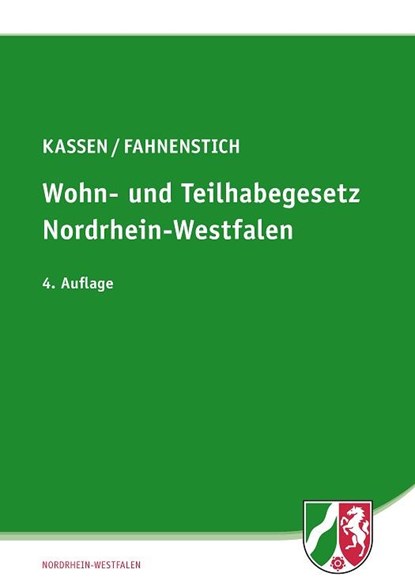Wohn- und Teilhabegesetz Nordrhein-Westfalen, Jürgen Fahnenstich ; Dirk Kassen - Paperback - 9783949409394