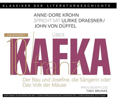 Ein Gespräch über Franz Kafka - Der Bau + Josefine, die Sängerin oder Das Volk der Mäuse, Franz Kafka - AVM - 9783949840319