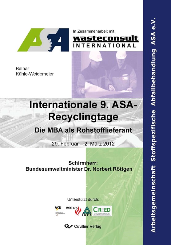 Internationale 9. ASA-Recyclingtage