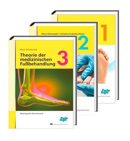 Theorie der medizinischen Fußbehandlung, Band 1-3, Set, Klaus Grünewald - Gebonden - 9783954090280