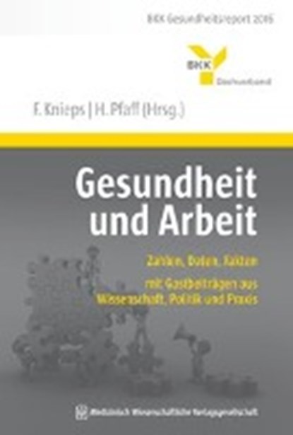 Gesundheit und Arbeit, KNIEPS,  Franz ; Pfaff, Holger - Gebonden - 9783954662821