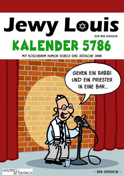Jewy Louis Kalender 5786, Ben Gershon - Paperback - 9783955657277