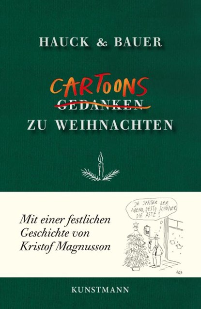 Cartoons zu Weihnachten, Dominik Bauer ; Elias Hauck - Gebonden - 9783956146084