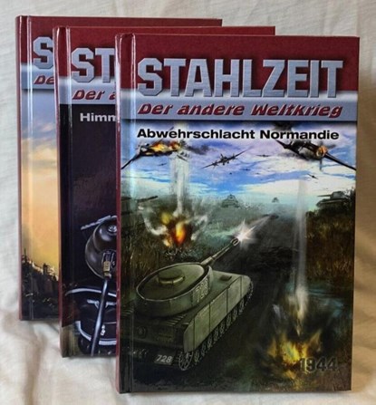 STAHLZEIT Bände 4-6: Abwehrschlacht Normandie - Himmlers große Stunde - Raketenkrieg, Tom Zola - Gebonden - 9783956342110