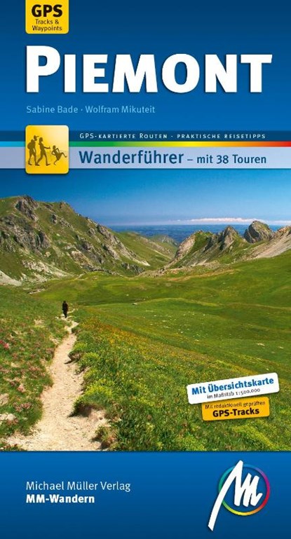 Piemont MM-Wandern, Sabine Bade ; Wolfram Mikuteit - Paperback - 9783956545085