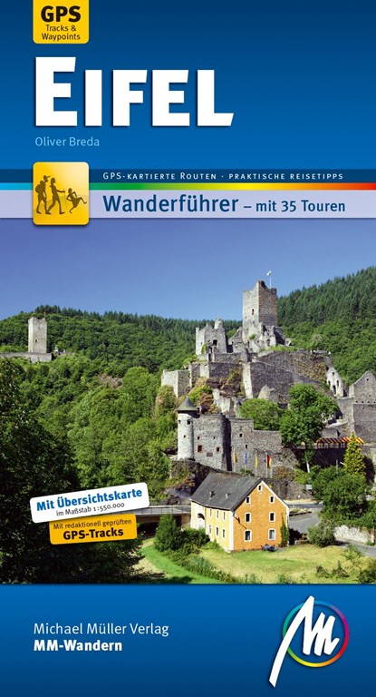 Eifel MM-Wandern Wanderführer Michael Müller Verlag, Oliver Breda - Paperback - 9783956545603