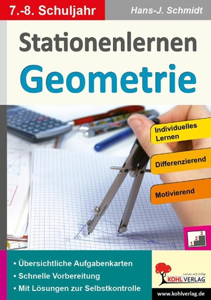 Stationenlernen Geometrie / Klasse 7-8, Hans-J. Schmidt - Paperback - 9783956866401