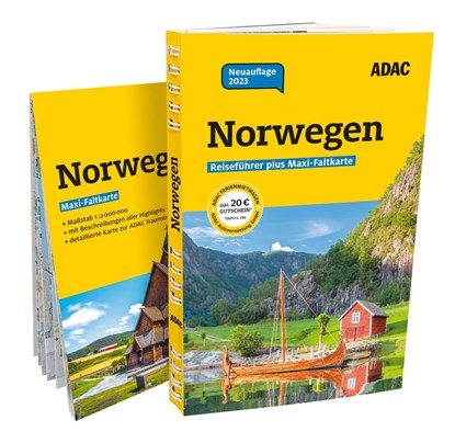 ADAC Reiseführer plus Norwegen, Christian Nowak - Paperback - 9783956898778