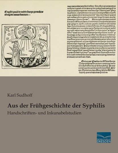 Aus der Frühgeschichte der Syphilis, Karl Sudhoff - Paperback - 9783956927270
