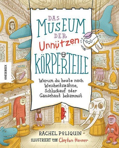 Das Museum der unnützen Körperteile, Rachel Poliquin - Gebonden - 9783957287939