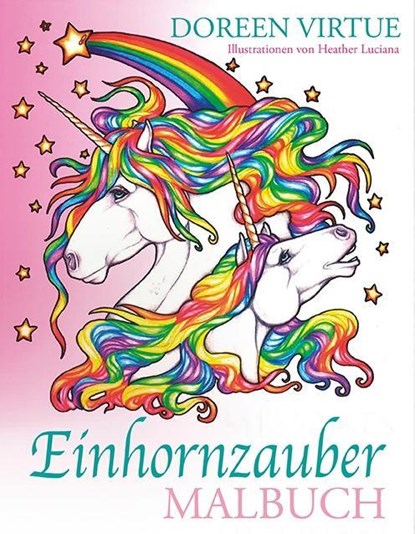 Einhornzauber Malbuch, Doreen Virtue - Paperback - 9783957360878