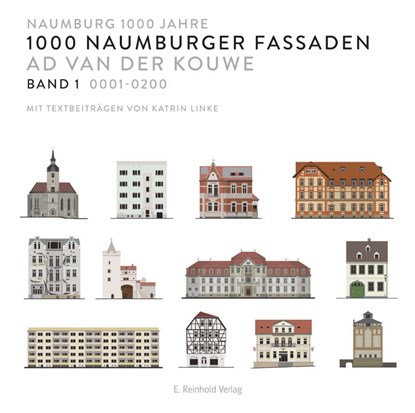 1000 Naumburger Fassaden, Ad van der Kouwe - Paperback - 9783957550897