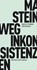 Inkonsistenzen, Marcus Steinweg - Paperback - 9783957570345