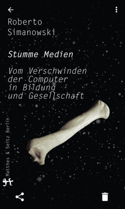 Stumme Medien, Roberto Simanowski - Ebook - 9783957575913
