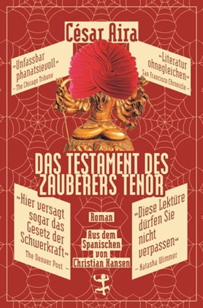 Das Testament des Zauberers Tenor, César Aira - Ebook - 9783957577337